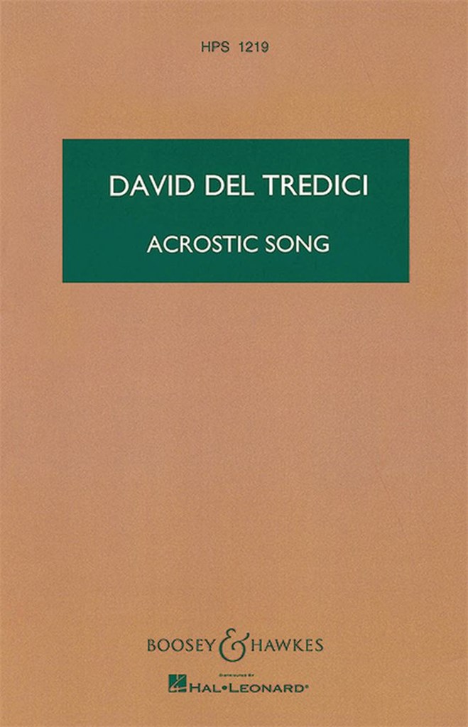 Acrostic Song